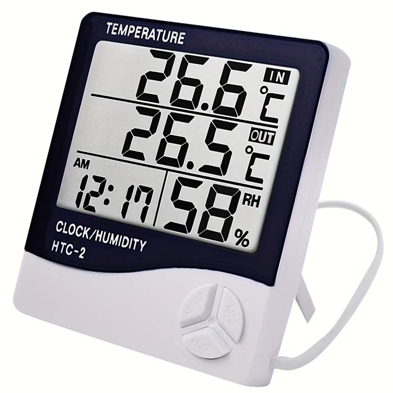 Home Automation Industry - LCD ميزان الحرارة الرقمي الرطوبة غرفة