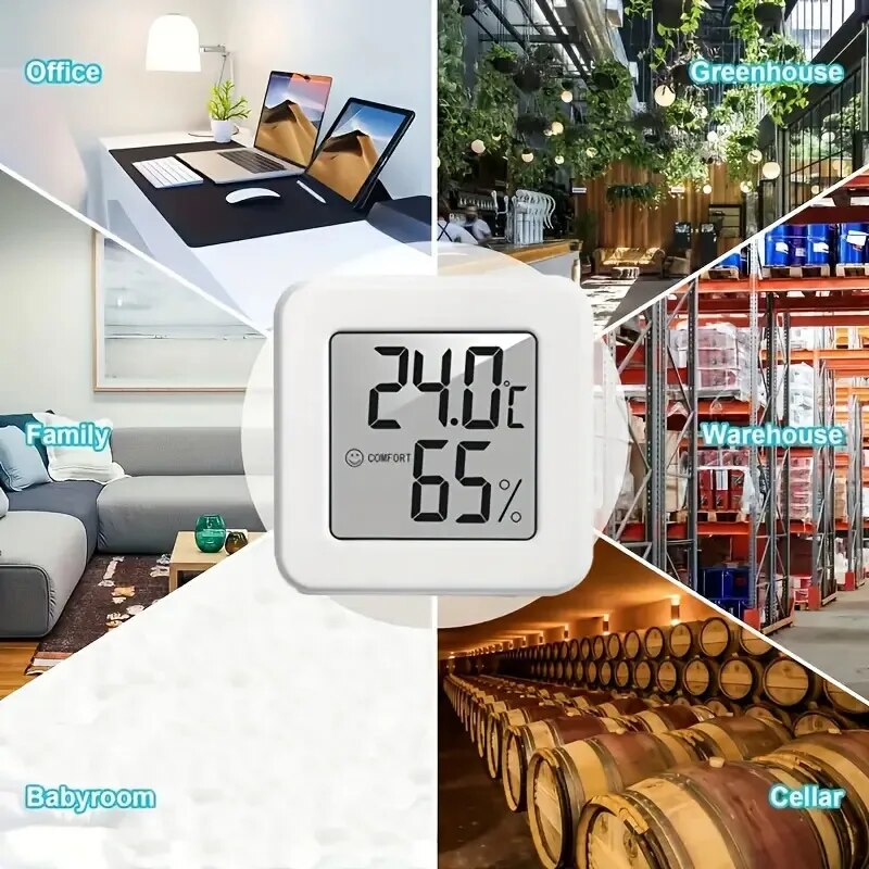 Temperature Humidity Sensor - مقياس حرارة ورطوبة رقمي داخلي مع