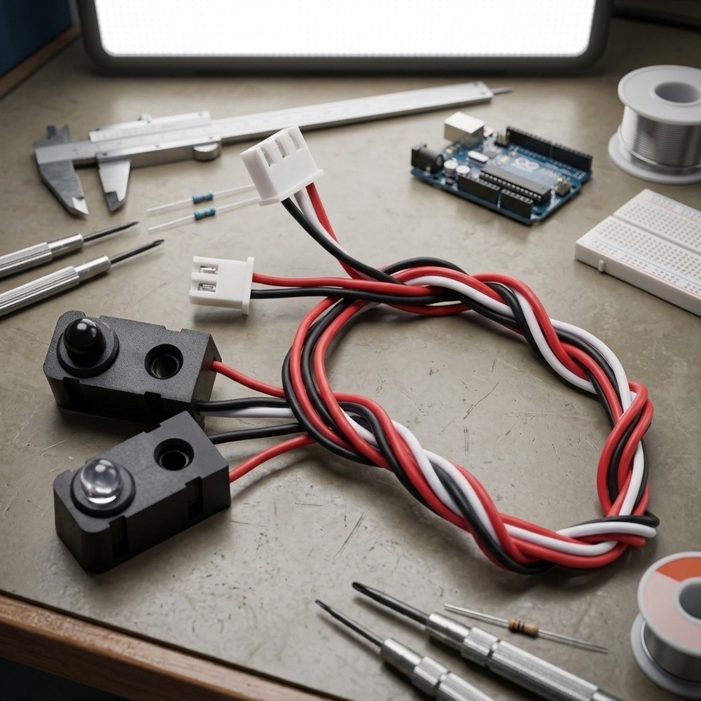 Home Automation Diy Kit - 4 أزواج من أجهزة استشعار الأشعة