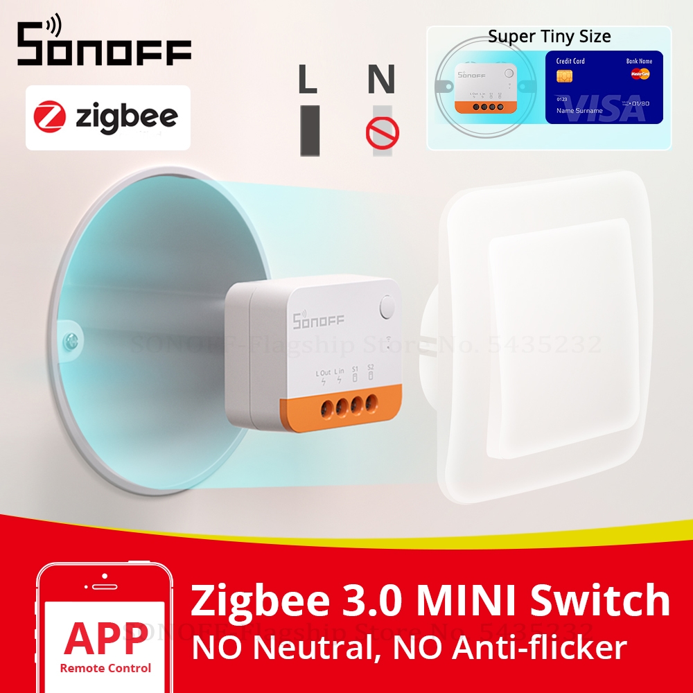 Sonoff Basic Switch - SONOFF ZBMINIL2 لا سلك محايد المطلوبة
