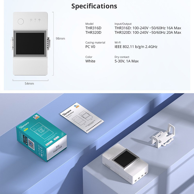 Sonoff Basic Switch - مفتاح طاقة ذكي لاسلكي SONOFF POW