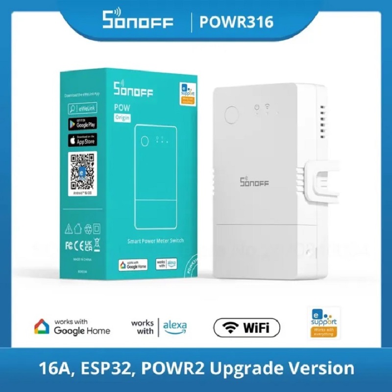 Sonoff Basic Switch - SONOFF POW Origin Powr316 مفتاح عداد