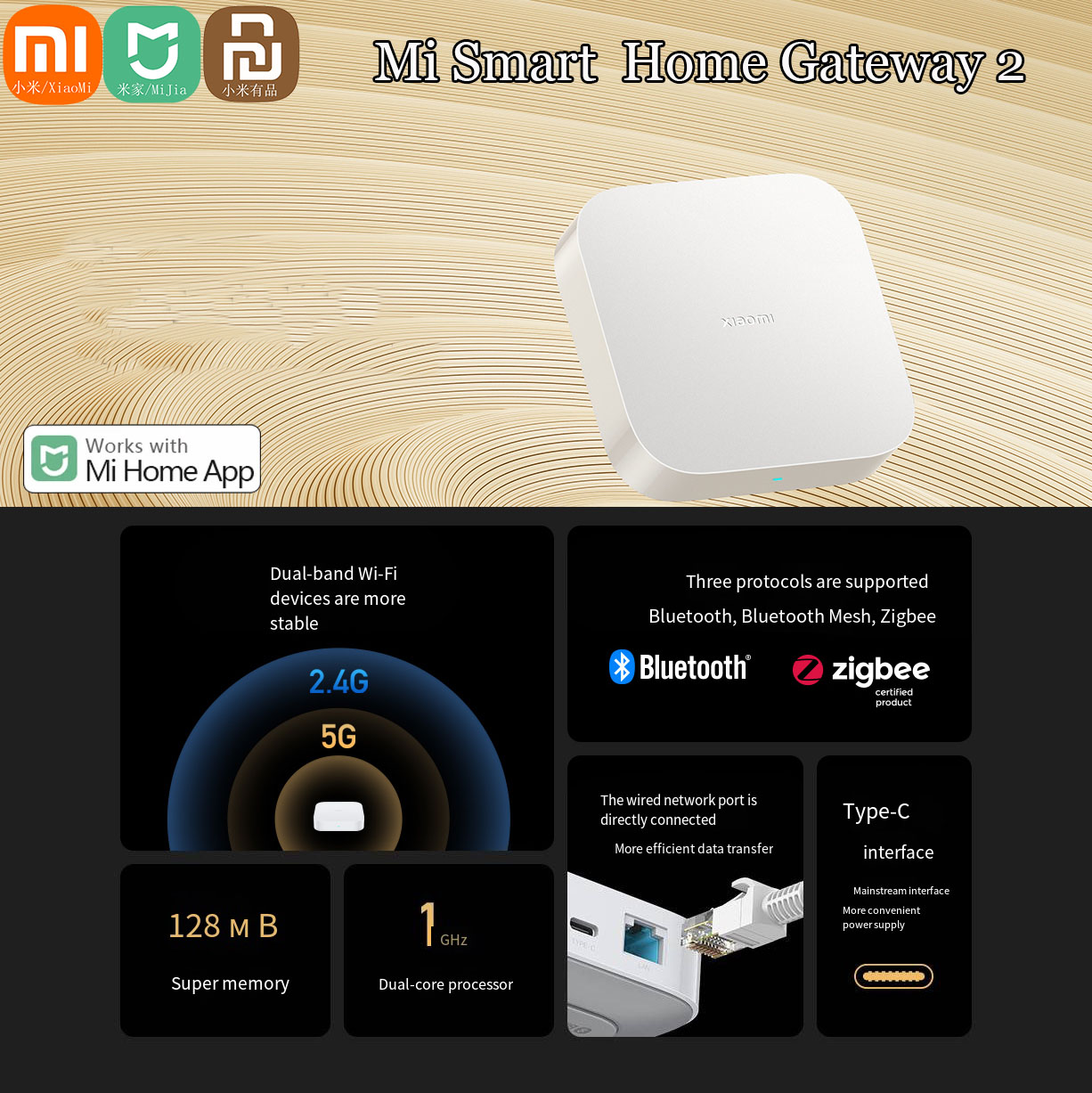 شبكة عمل ذكية أصلية من شاومي M - مراجعة Xiaomi Hub Mijia Hub وسعره