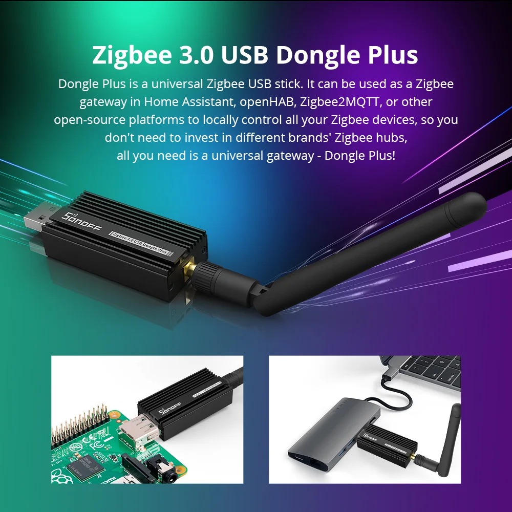 Sonoff Zigbee 3.0 Usb Dongle P - مراجعة Zigbee Coordinator Stick وسعره