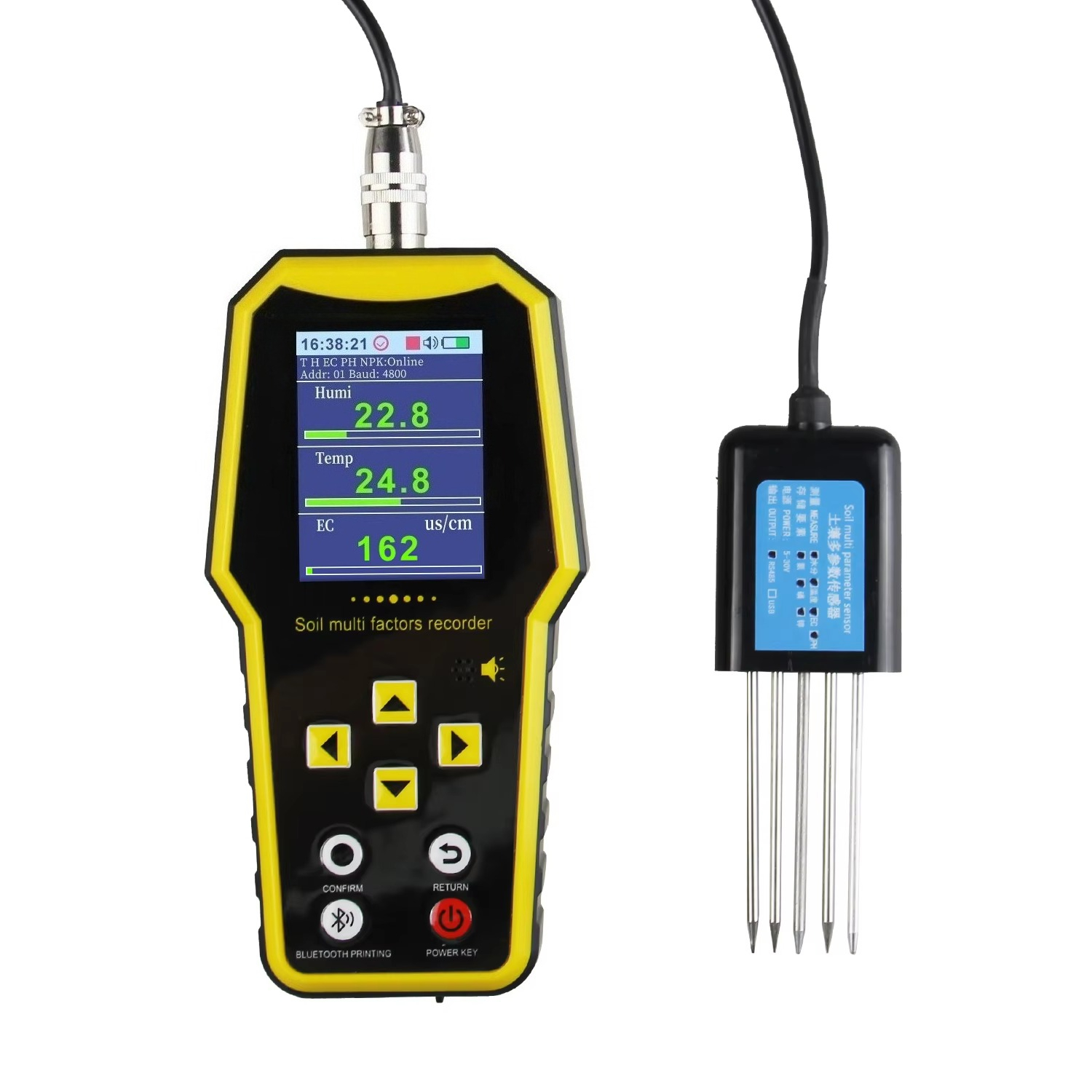 جهاز استشعار رطوبة التربة المح - مراجعة Temperature Humidity Sensor وسعره