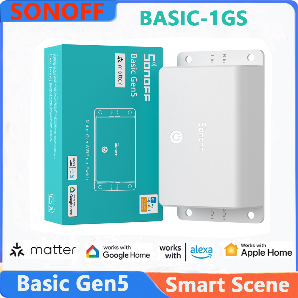 مفتاح ذكي SONOFF Basic Gen5 (B - مراجعة Sonoff Basic Switch وسعره