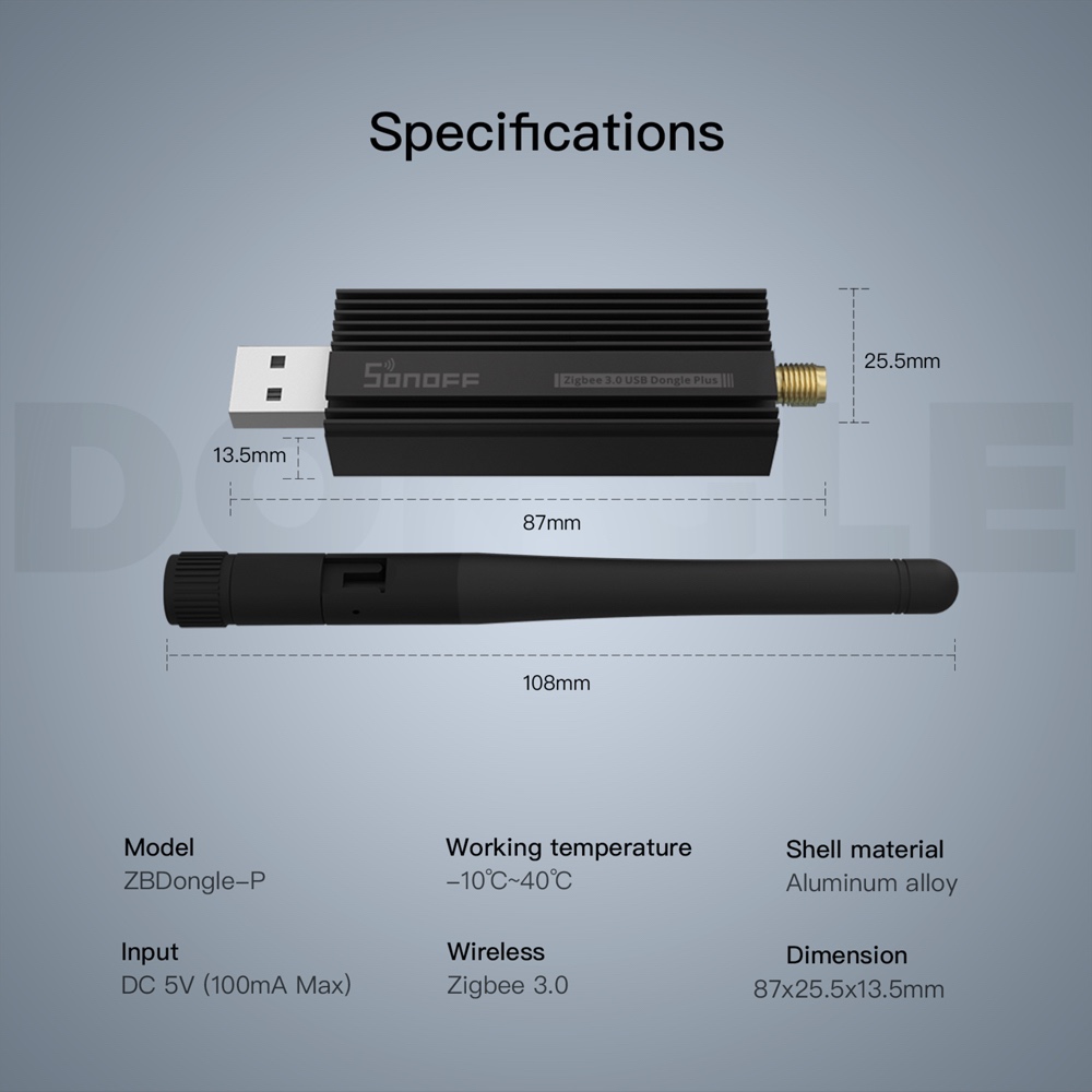 بوابة زيجبي 3.0 من SONOFF، دون - مراجعة Zigbee Coordinator Stick وسعره