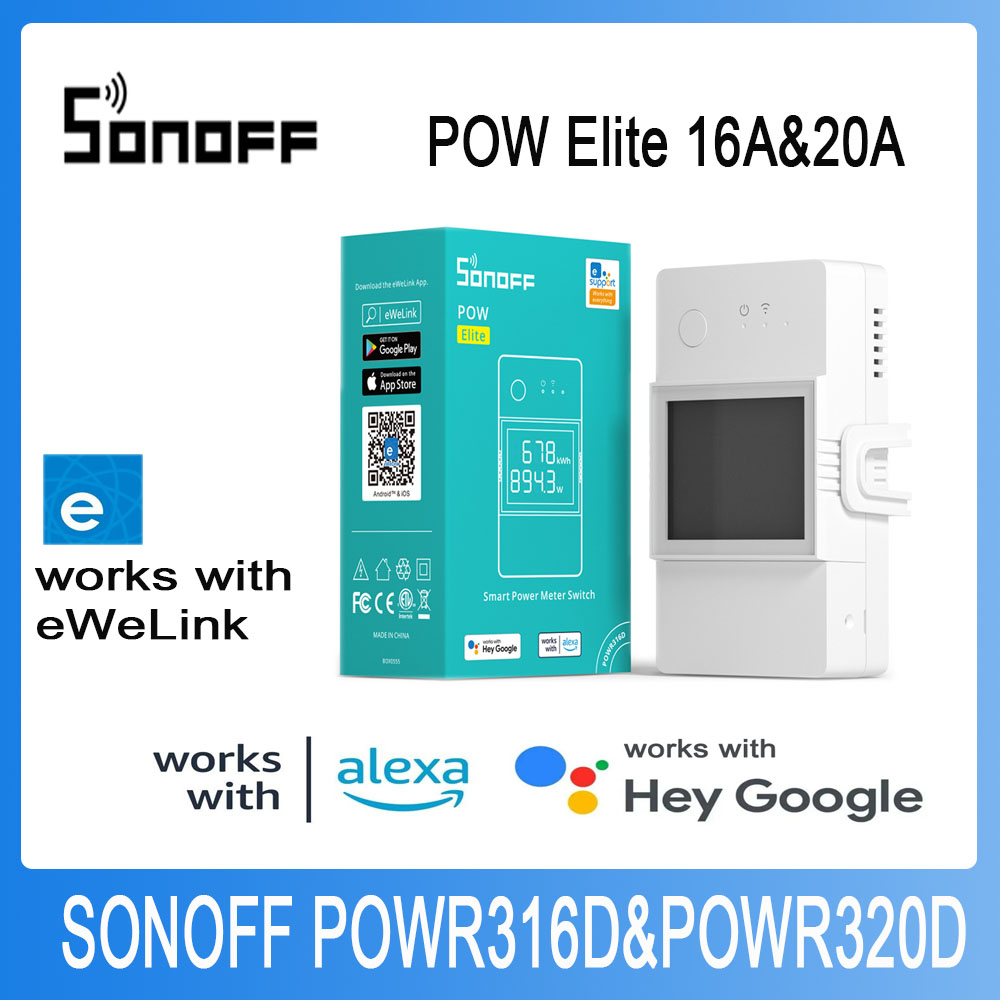 SONOFF Pow Elite Power Meter W - مراجعة Sonoff Basic Switch وسعره