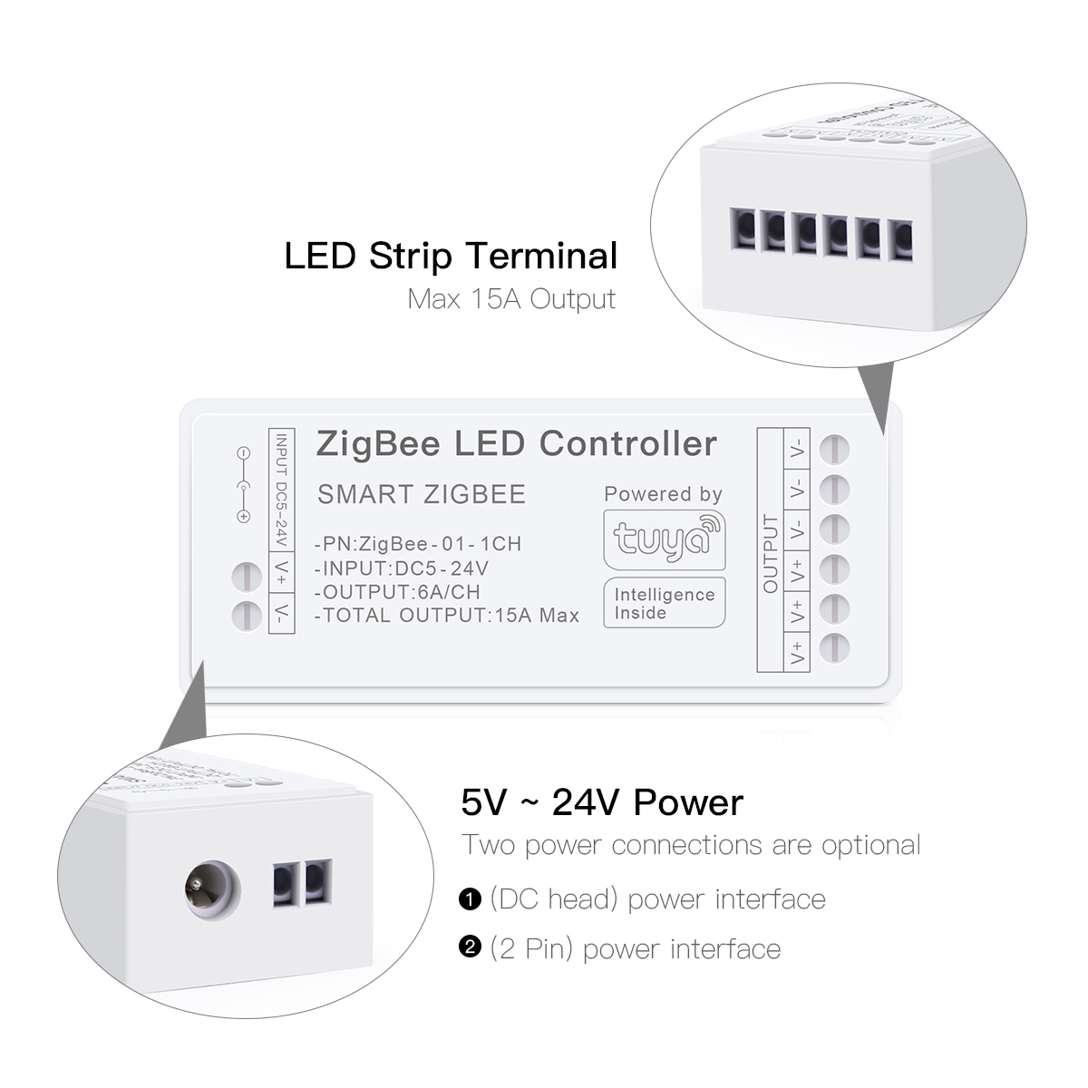 زيجبي 3.0 واي فاي LED تحكم 2.4 - مراجعة Zigbee Coordinator Stick وسعره