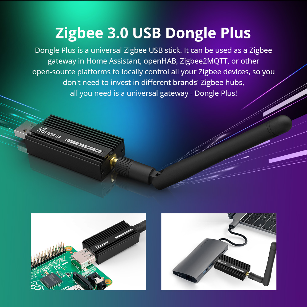 دونجل USB ذكي SONOFF Zigbee 3. - مراجعة Zigbee Coordinator Stick وسعره