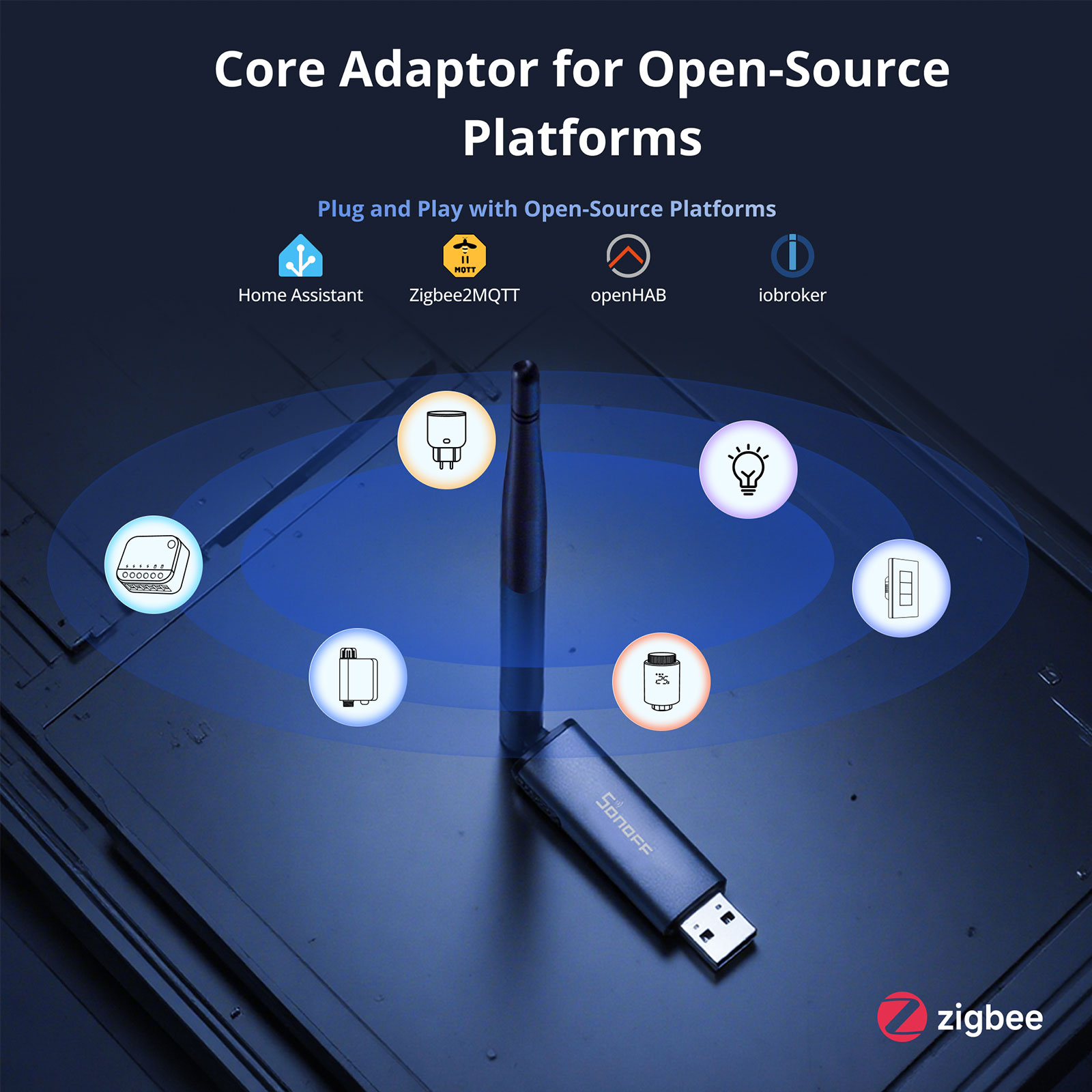 SONOFF دونغل زائد MG24 زيجبي ا - مراجعة Zigbee Coordinator Stick وسعره