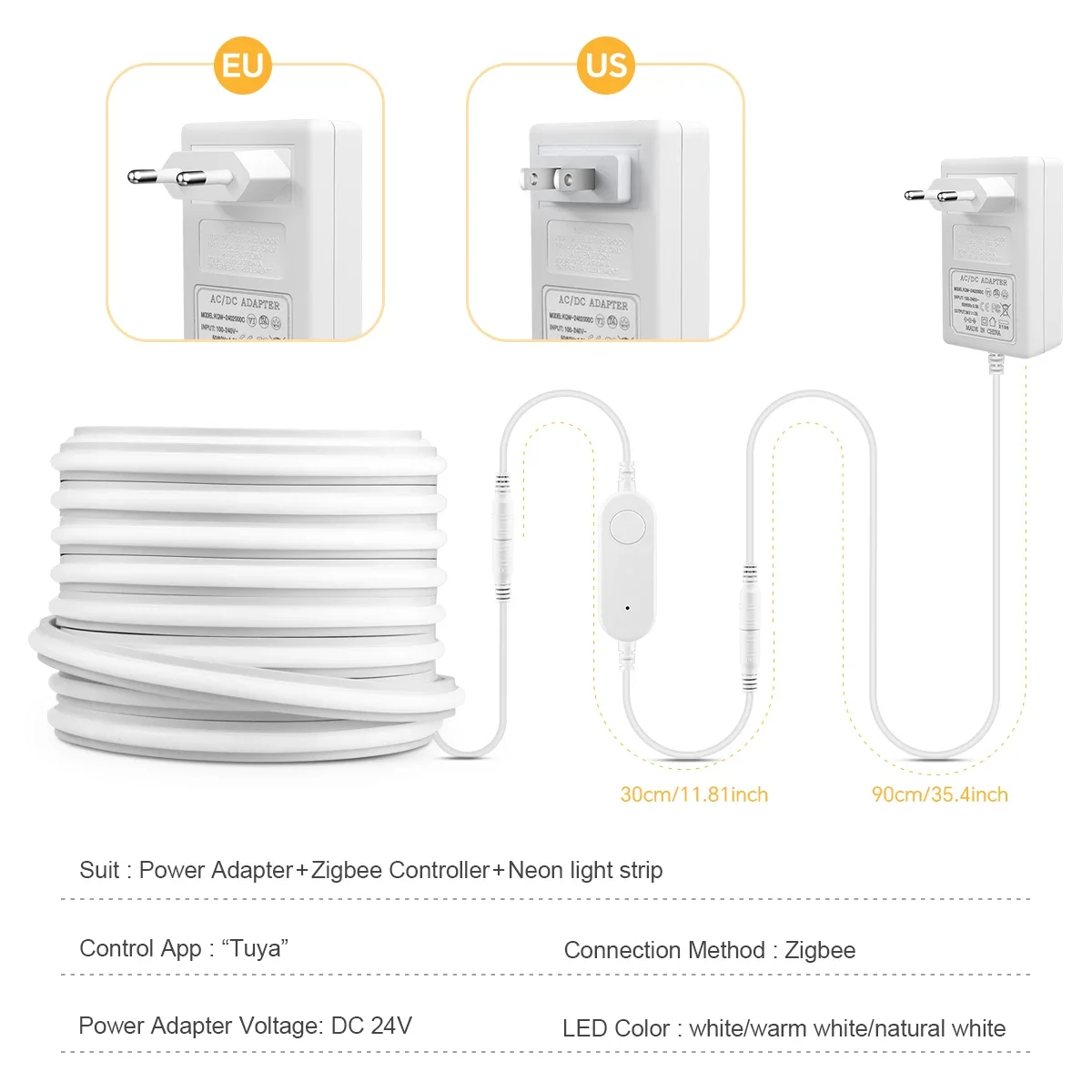 شريط إضاءة LED نيون بتقنية Zig - مراجعة Zigbee Coordinator Stick وسعره